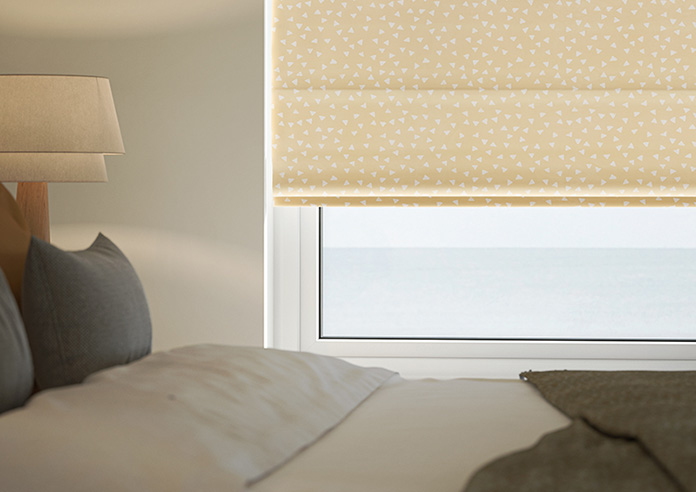 Confetti, Citrine - Twist&Fit Roman Blind - Image 5